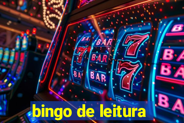 bingo de leitura